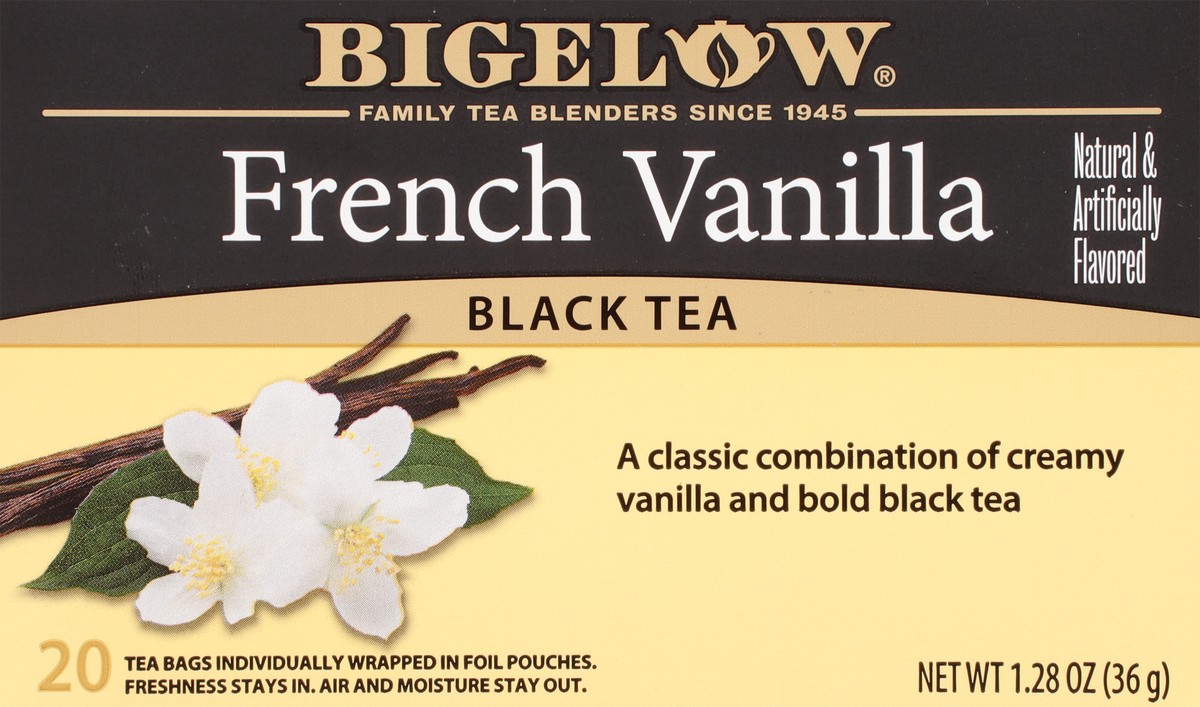 slide 11 of 11, Bigelow French Vanilla Black Tea Blend - 20 ct, 20 ct