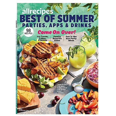 slide 1 of 1, allrecipes Best of Summer Parties, Apps & Drinks - Each, 1 ct