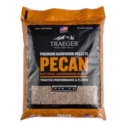 Traeger Wood Fire Grills Pecan Hardwood Pellets