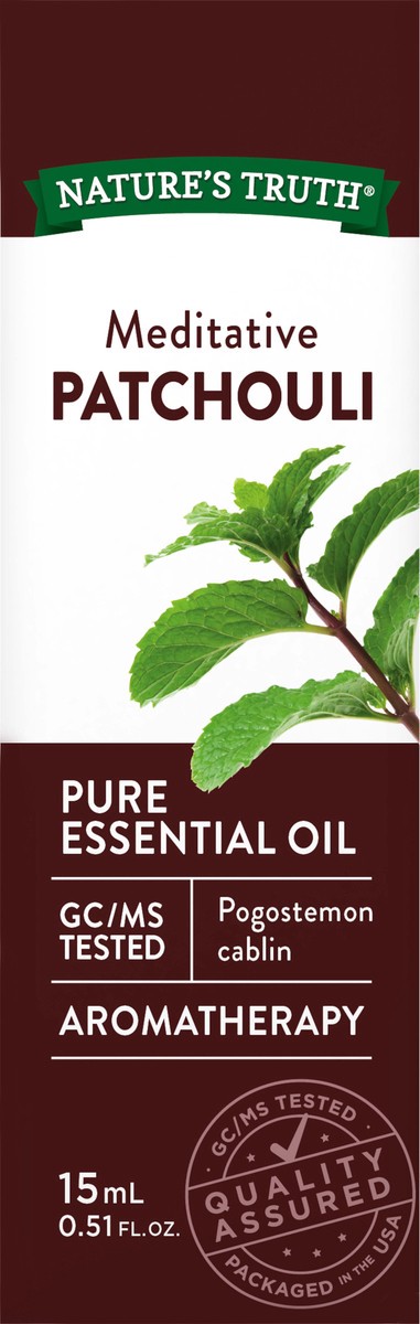 slide 4 of 7, Nature's Truth Meditative Patchouli Aromatherapy Pure Essential Oil 0.51 fl oz, 0.51 fl oz