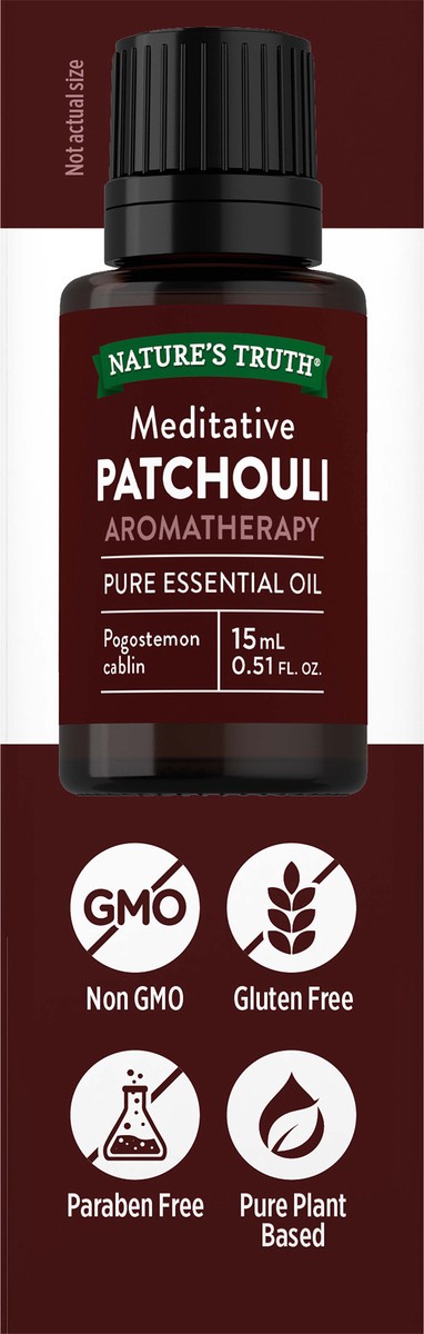 slide 6 of 7, Nature's Truth Meditative Patchouli Aromatherapy Pure Essential Oil 0.51 fl oz, 0.51 fl oz