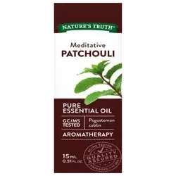 Nature's Truth Meditative Patchouli Aromatherapy Pure Essential Oil 0.51 fl oz