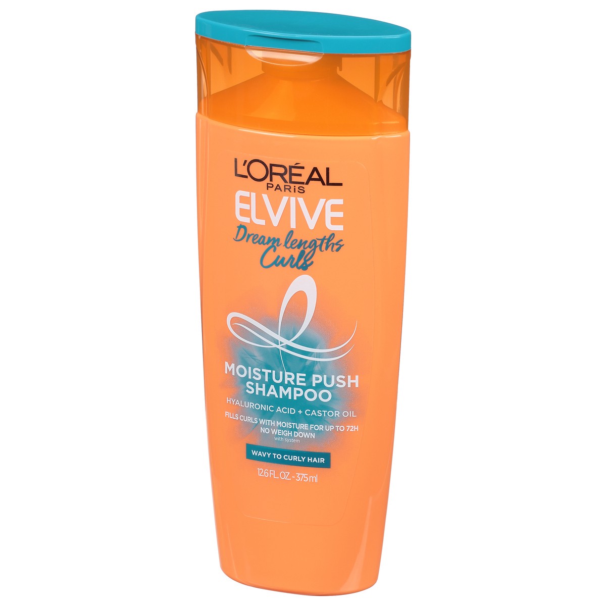 slide 8 of 9, L'Oréal Elvive Dream Lengths Curls Moisture Push Shampoo 12.6 fl oz, 12.6 fl oz