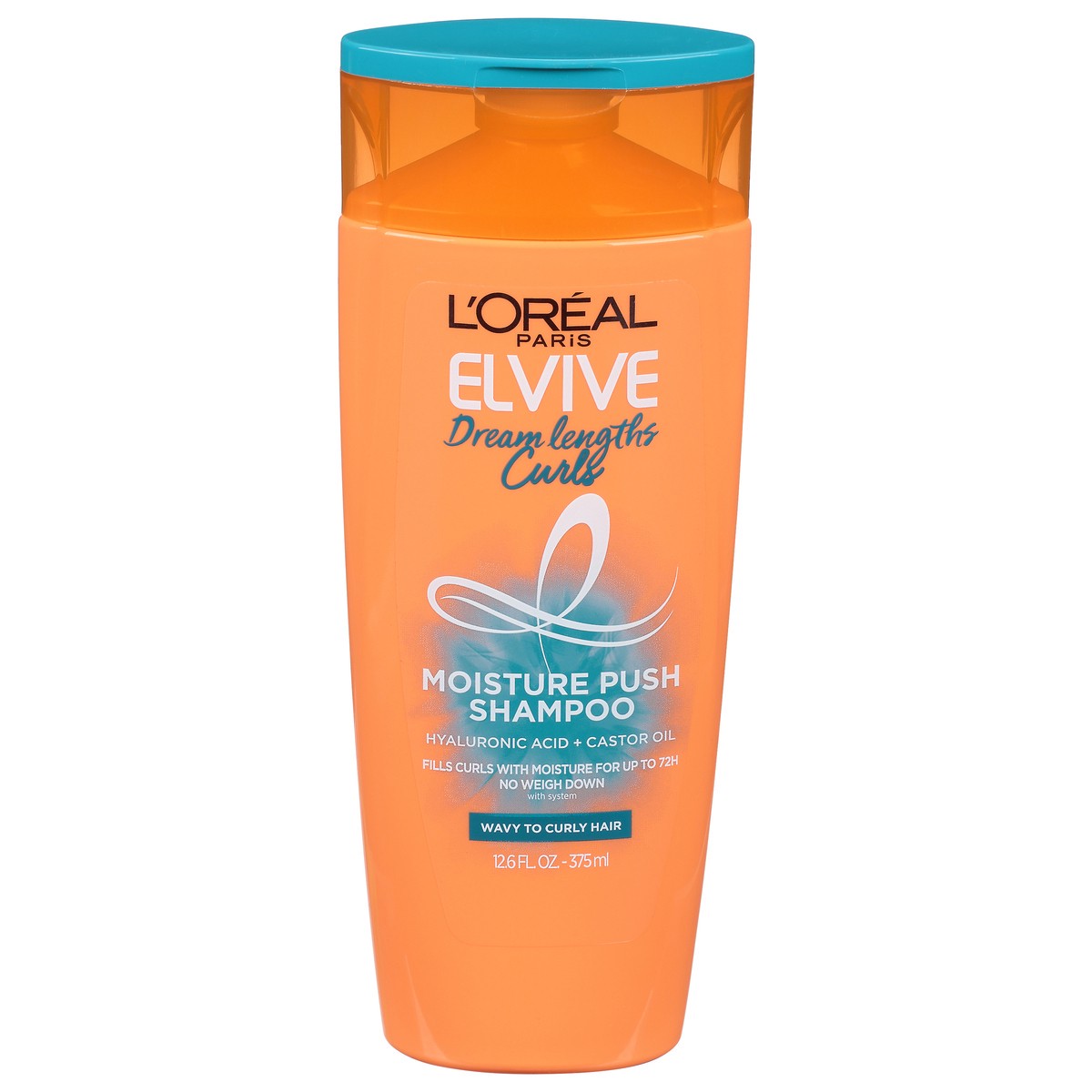 slide 1 of 9, L'Oréal Elvive Dream Lengths Curls Moisture Push Shampoo 12.6 fl oz, 12.6 fl oz
