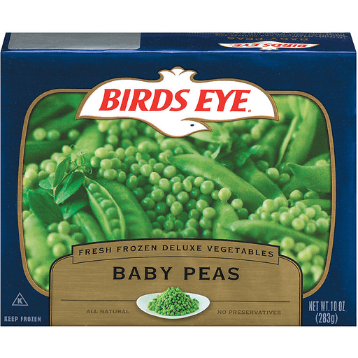 slide 1 of 1, Birds Eye Baby Peas, 10 oz
