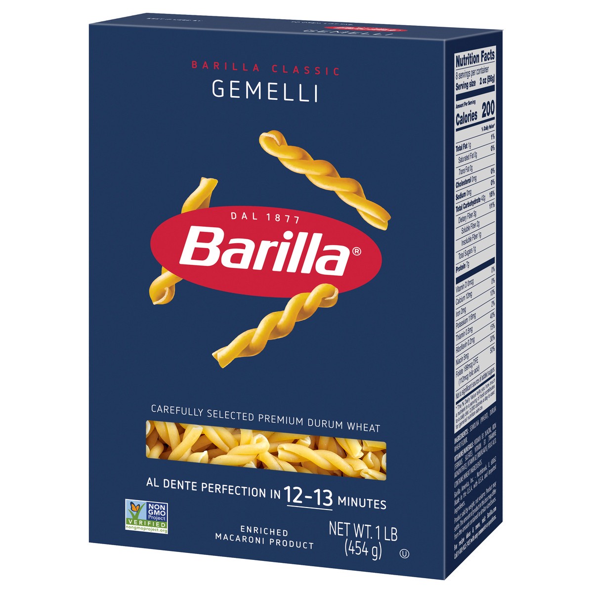 slide 7 of 9, Barilla Gemelli Pasta, 16 oz