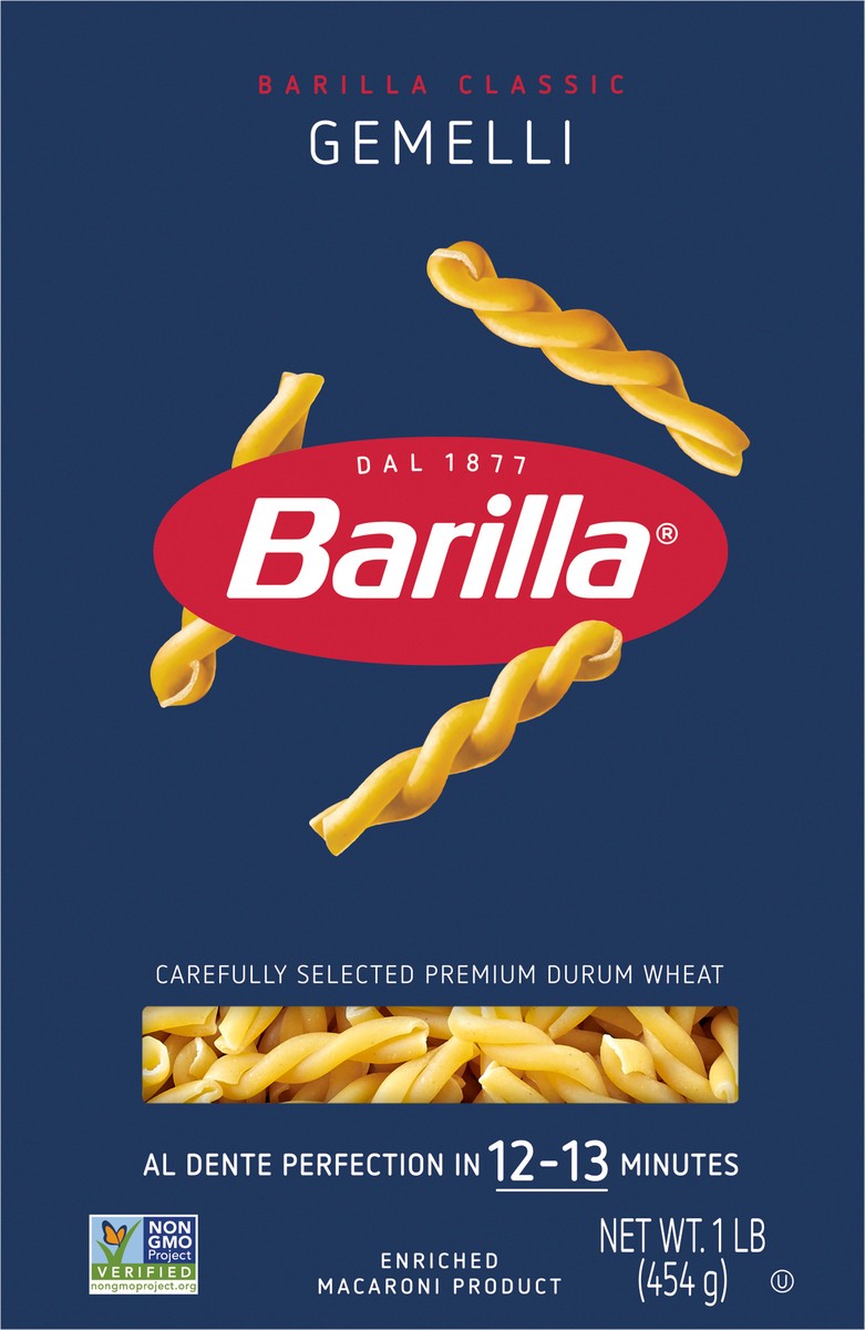 slide 5 of 9, Barilla Gemelli Pasta, 16 oz