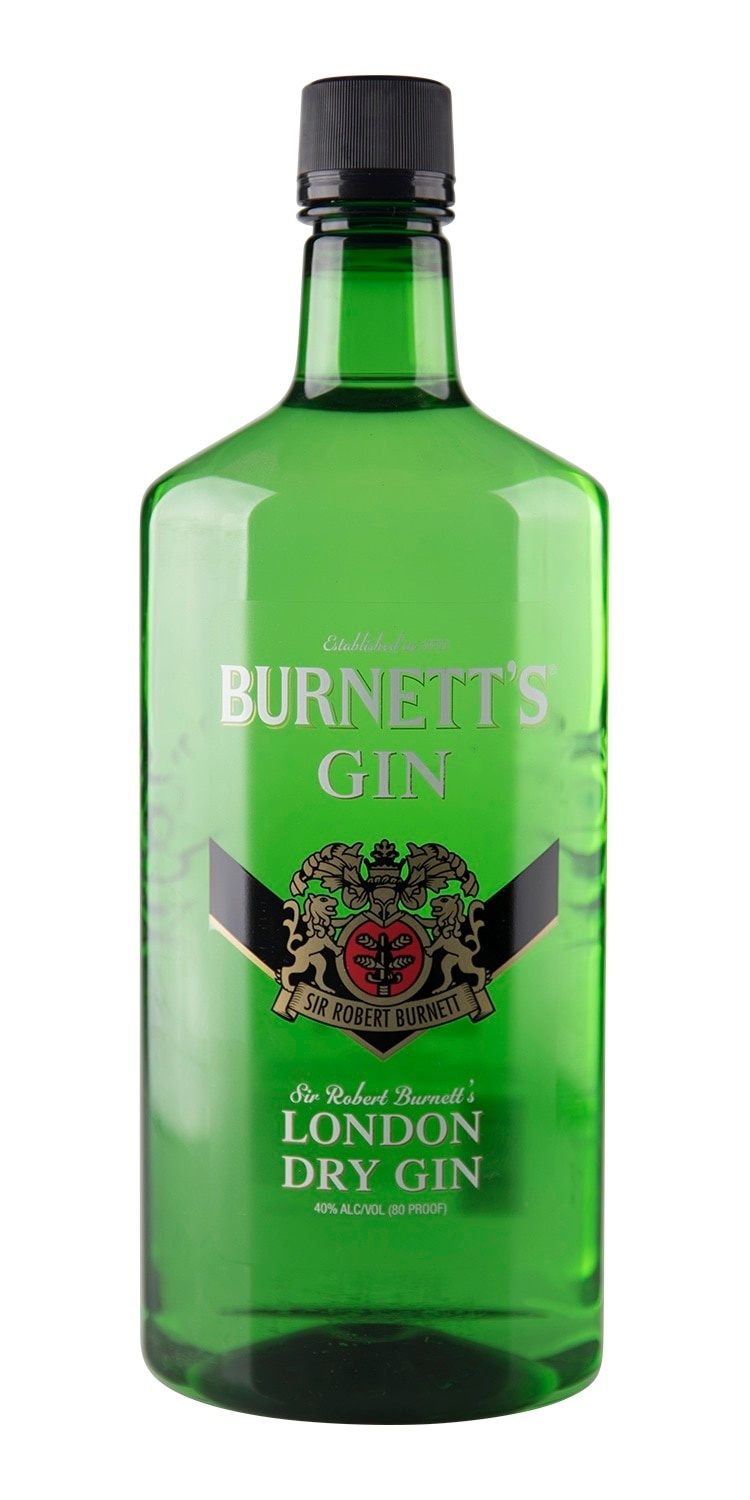 slide 1 of 1, Burnett's Gin, 1.75 liter