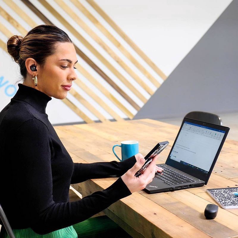 slide 19 of 19, JLab JBuds Air Pro True Wireless Bluetooth Headphones- Black, 1 ct