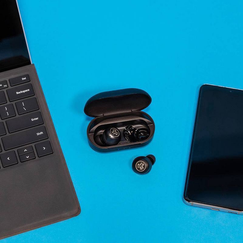 slide 4 of 19, JLab JBuds Air Pro True Wireless Bluetooth Headphones- Black, 1 ct