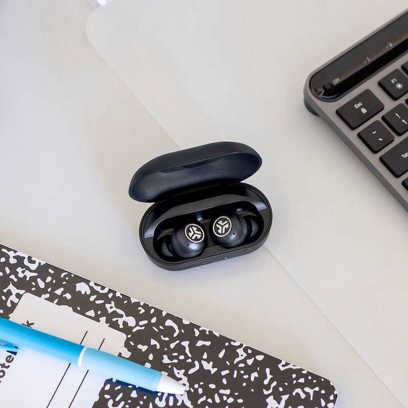 slide 7 of 19, JLab JBuds Air Pro True Wireless Bluetooth Headphones- Black, 1 ct