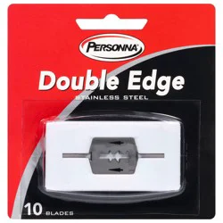 Personna Double Edge Stainless Steel Blades 10 Each