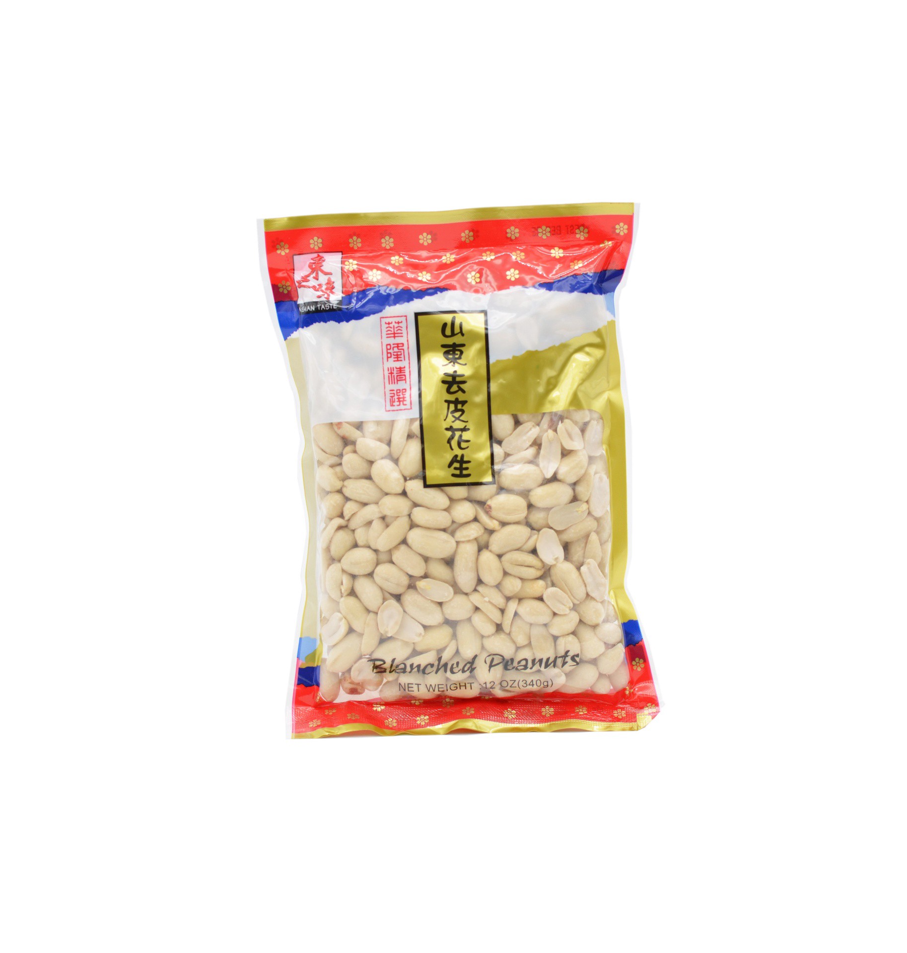 slide 1 of 1, Asian Taste Dried Blanched Peanuts, 12 oz