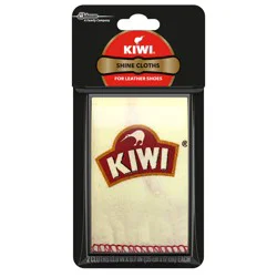 KIWI Shine Cloths, 2 ct