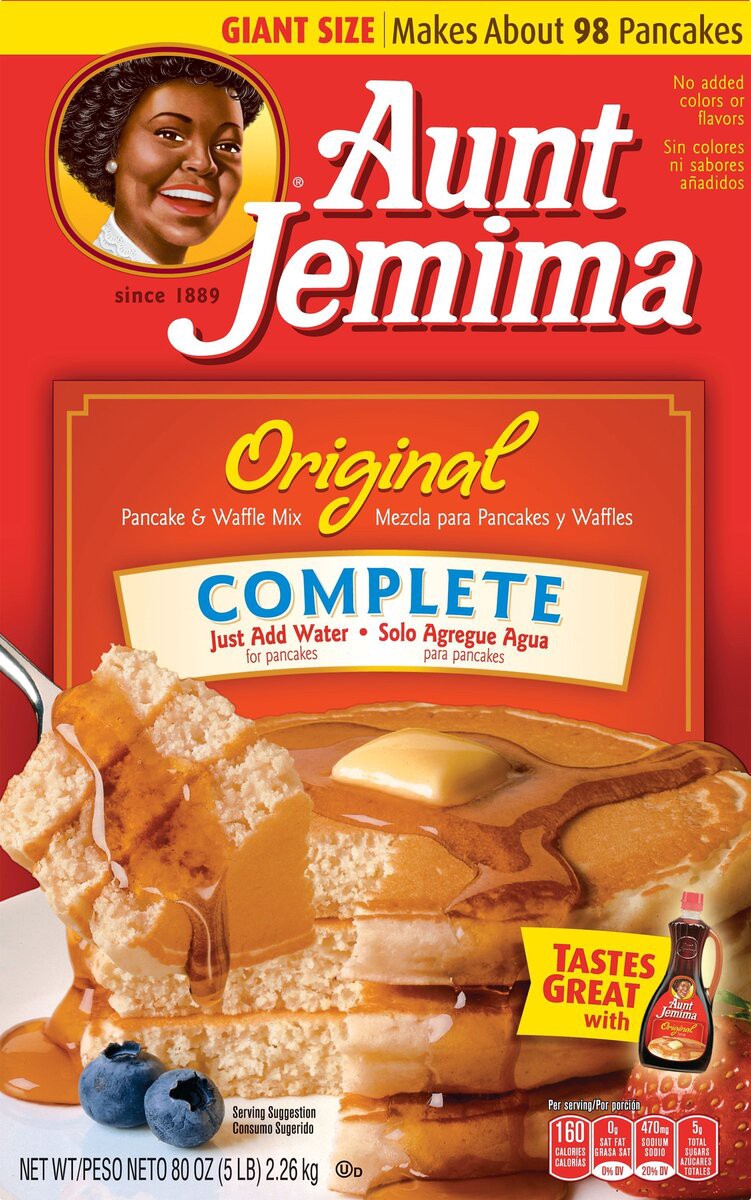 slide 8 of 10, Aunt Jemima Complete Pancake & Waffle Mix Original 80 Oz, 80 oz