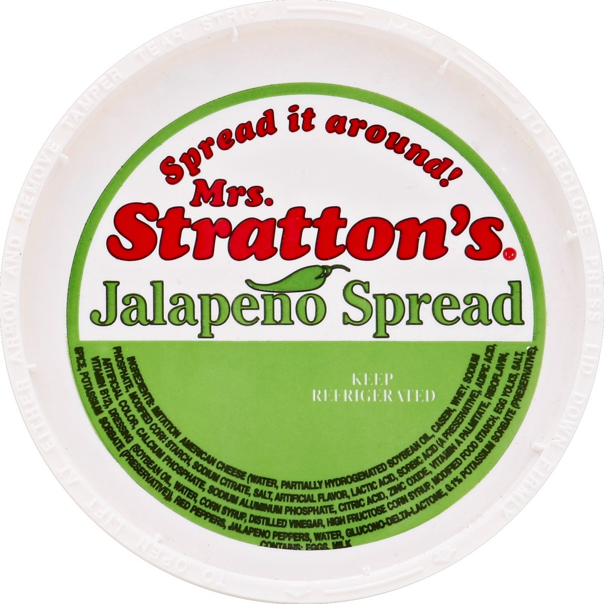 slide 3 of 3, Mrs. Stratton's Jalapeno Spread 12 oz, 12 oz