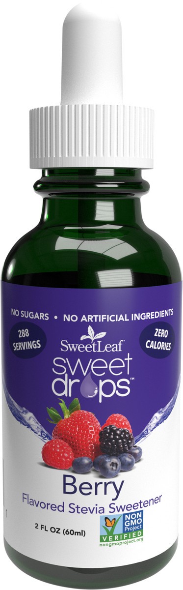 slide 1 of 5, SweetLeaf Sweet Drops Berry Stevia Sweetener 2 fl oz, 2 fl oz