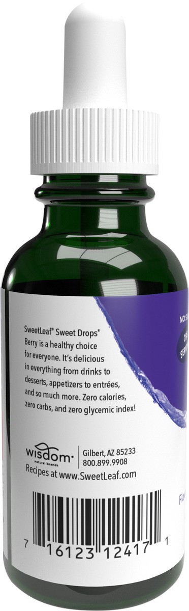 slide 3 of 5, SweetLeaf Sweet Drops Berry Stevia Sweetener 2 fl oz, 2 fl oz