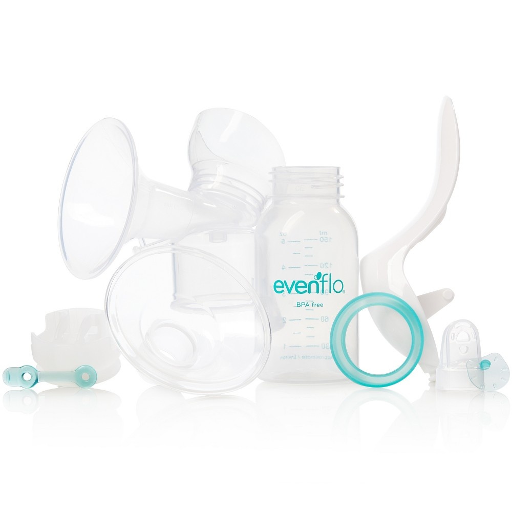 slide 3 of 5, Evenflo Breastfeeding Manual Breast Pump, 1 ct