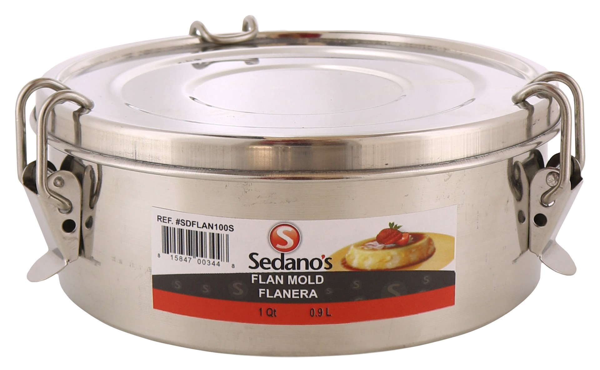 slide 1 of 1, Sedano's Flanera Flan Mold, 1 qt