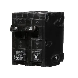 Siemens 2-Pole 20A Circuit Breaker