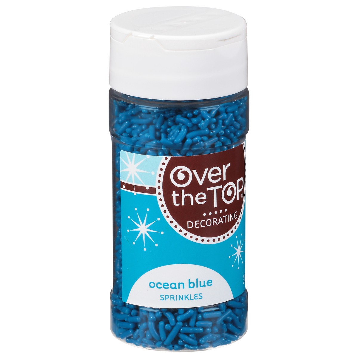 slide 13 of 17, Over The Top Decorating Ocean Blue Sprinkles 3 oz, 3 oz