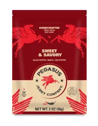 Pegasus Jerky Company Sweet & Savory Jerky