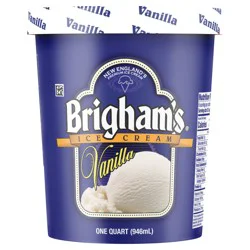Brigham's Vanilla Ice Cream, 1 Quart
