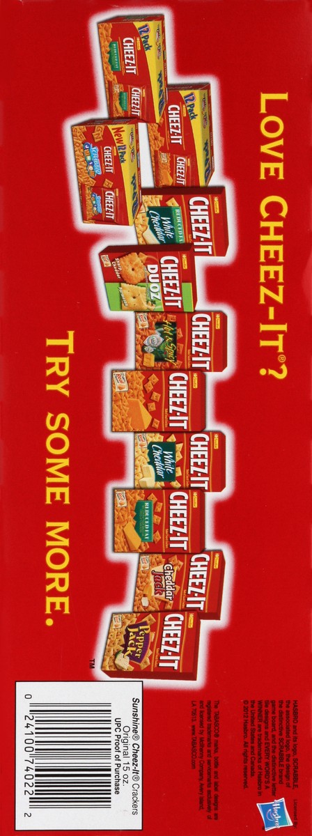 slide 2 of 7, Cheez-It Baked Snack Crackers 12 ea, 12 ct