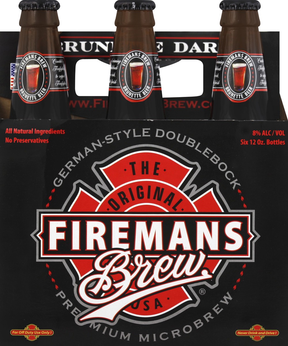 slide 4 of 4, Firemans Brew Fireman Brew, 6 ct; 12 fl oz