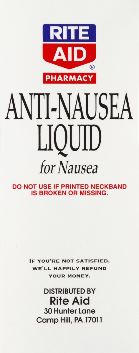 slide 3 of 5, Rite Aid Ra Anti Nausea Chry Liq 4Z, 4 oz