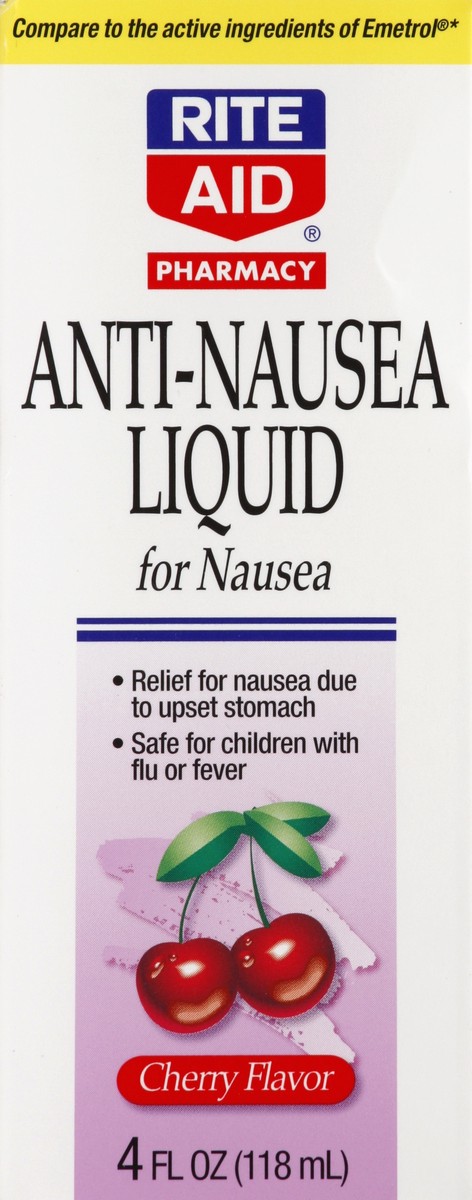 slide 4 of 5, Rite Aid Ra Anti Nausea Chry Liq 4Z, 4 oz