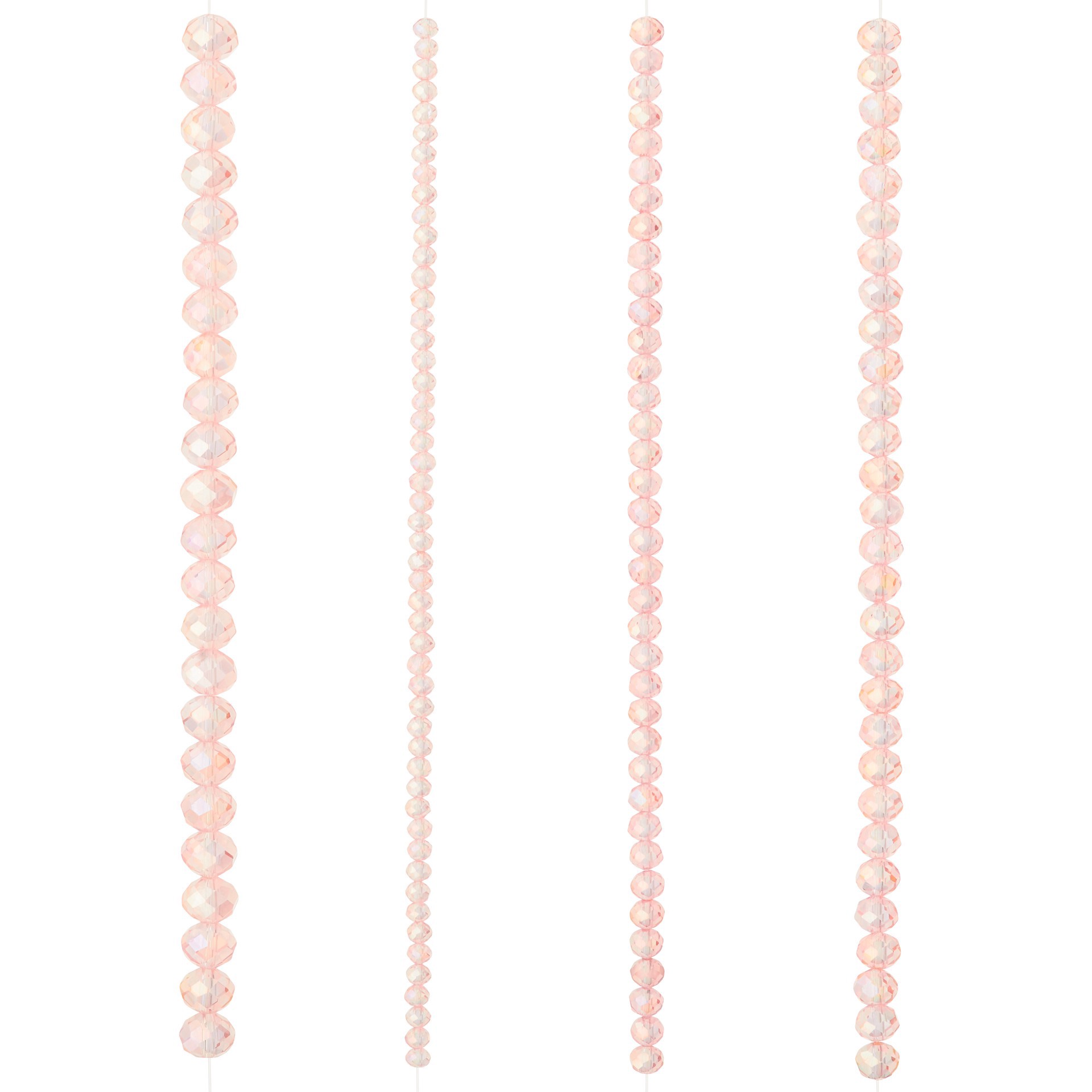slide 2 of 3, Glass Faceted Rondelle Beads By Bead Landing, 4mm-10mm