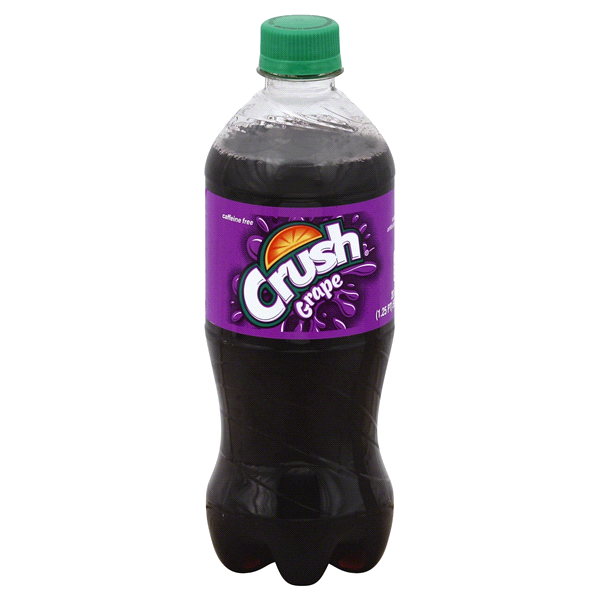 slide 1 of 2, Crush Grape Soda, 20 fl oz