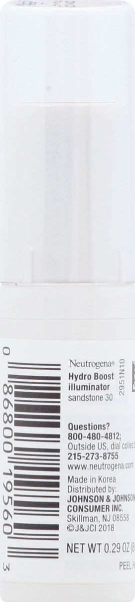 slide 7 of 12, Neutrogena Hydro Boost Illuminator Makeup Stick - Sandstone, 0.32 oz