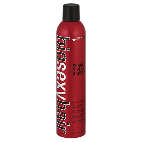 slide 1 of 1, Big Sexy Hair Spray & Play Hairspray Firm Volumizing Harder, 10 oz