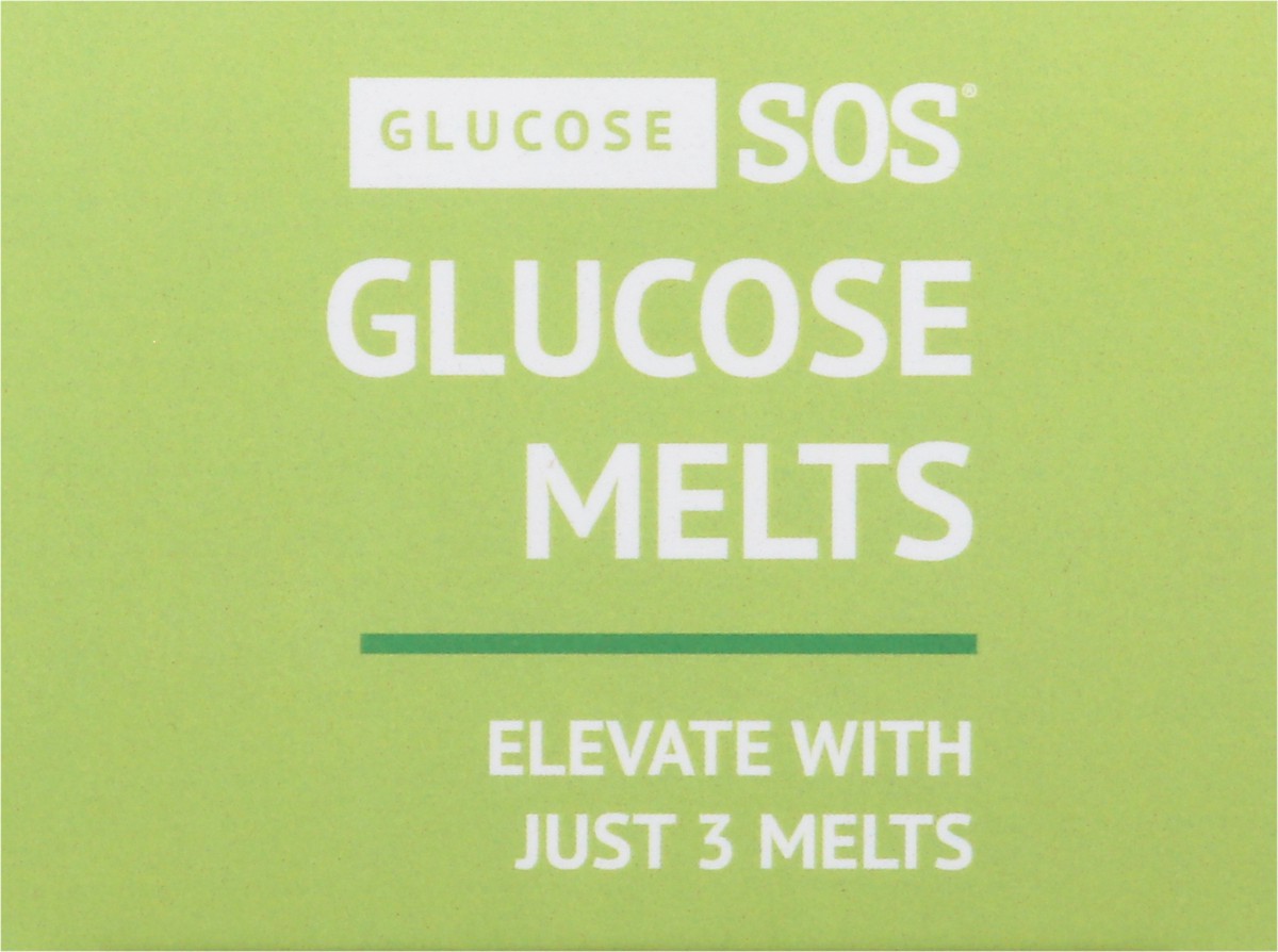 slide 14 of 15, Glucose SOS Green Apple Glucose Melts 5 ea, 5 ct