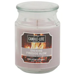 Candle-Lite Evening Fireside Glow Candle 1 ea