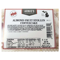 slide 4 of 5, Arnie's Coffeecake Fruit Stolln, 16 oz