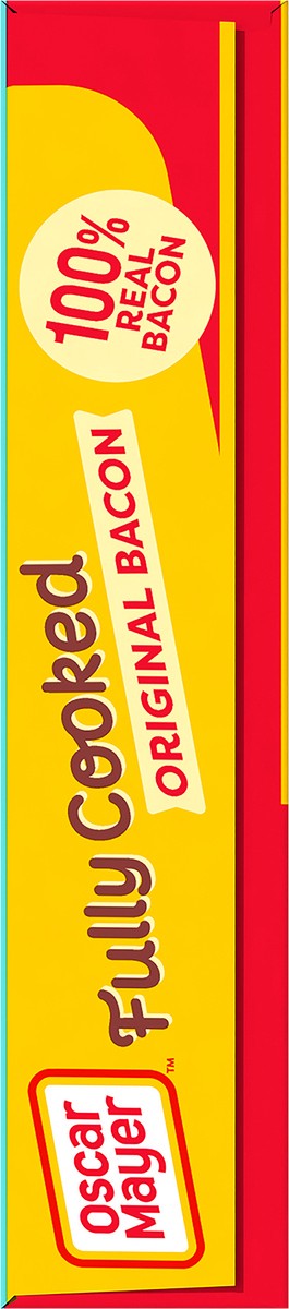 slide 6 of 9, Oscar Mayer Original Fully Cooked Bacon Mega Pack, 6.3 oz Box, 23-25 slices, 6.3 oz