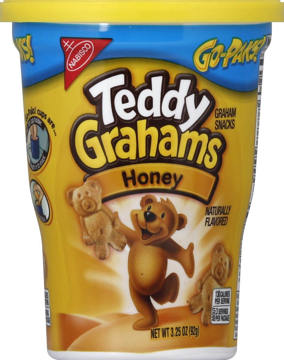 slide 5 of 6, Nabisco Teddy Grahams Cookies Honey Go Cup, 4 oz