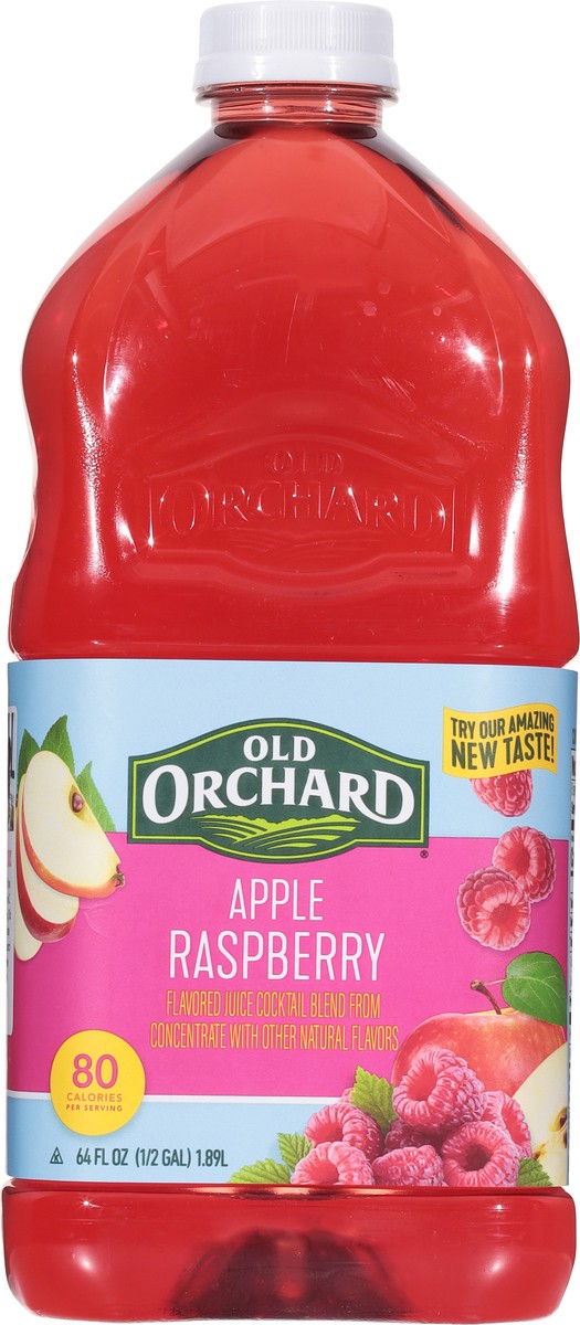 slide 3 of 9, Old Orchard Apple Raspberry Juice 20% - 64 fl oz, 64 fl oz