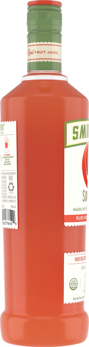 slide 3 of 3, Smirnoff Sourced Ruby Red Grapefruit Vodka, 750 ml