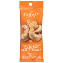 Sahale Snacks Tangerine Vanilla Cashew-Macadamia Glazed Mix 1.5 oz