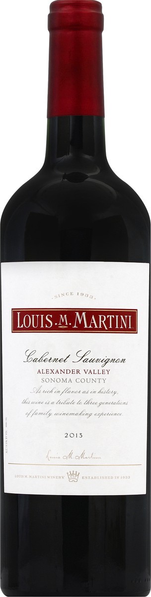 slide 3 of 4, Louis M. Martini Red Wine, 750 ml