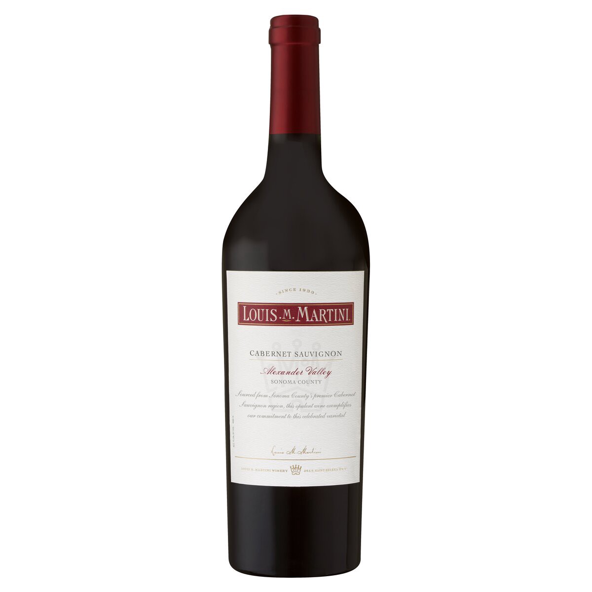 slide 1 of 4, Louis M. Martini Red Wine, 750 ml