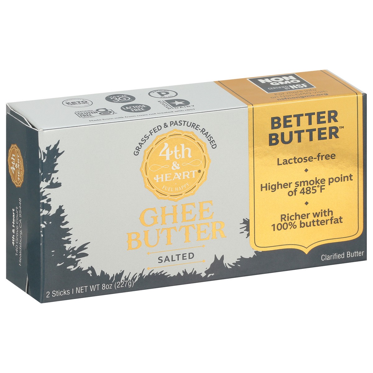 slide 14 of 14, 4Th & Heart Ghee Salted Butter Sticks, 2 ct; 8 oz