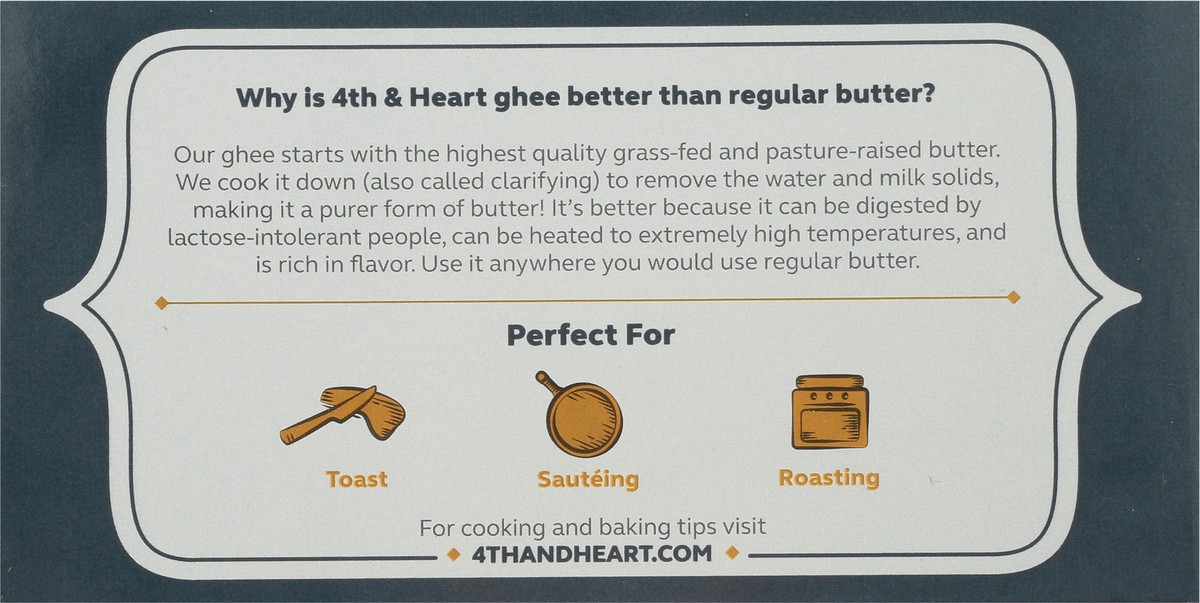 slide 6 of 14, 4Th & Heart Ghee Salted Butter Sticks, 2 ct; 8 oz