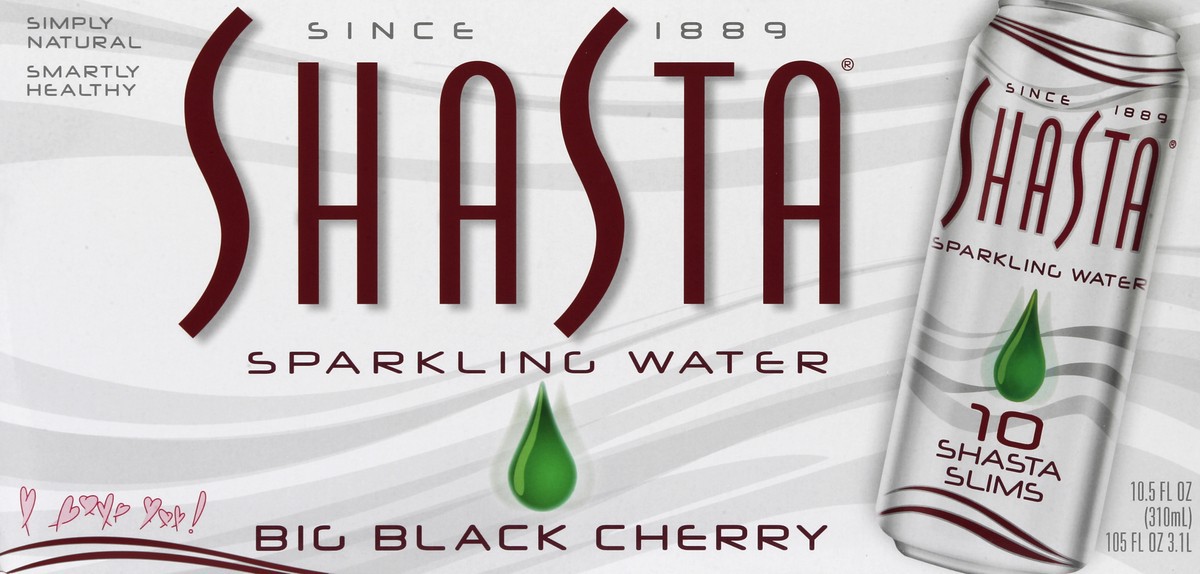 slide 6 of 6, Shasta Sparkling Water 10 ea, 10 ct