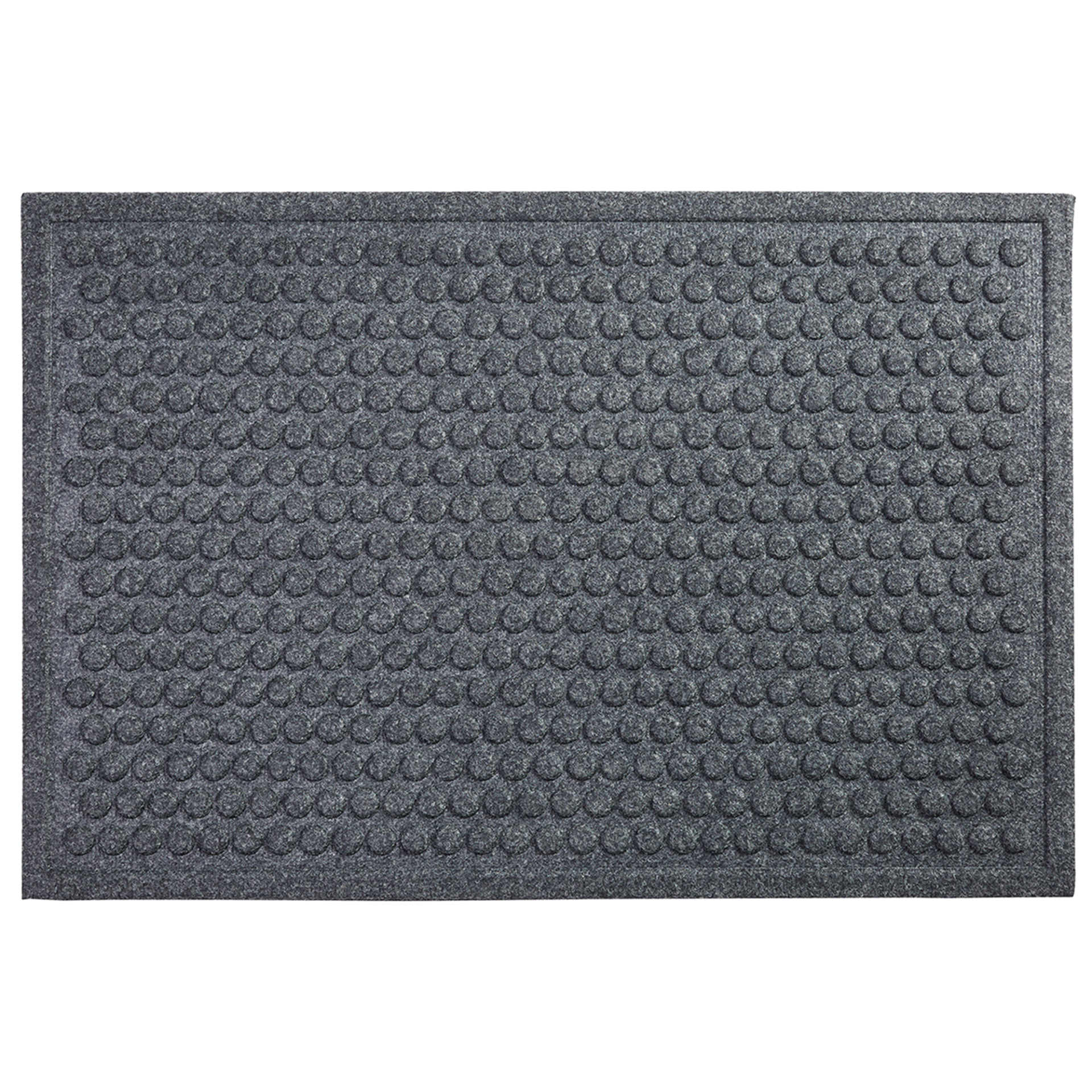 slide 1 of 2, Mohawk Impressions Needle Punch Doormat - Charcoal, 24 in x 36 in